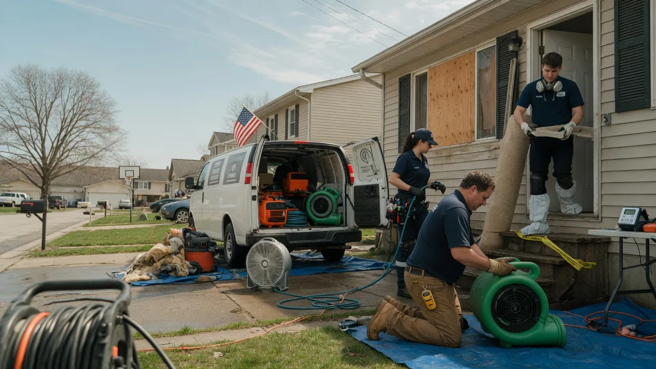 Water Damage Restoration in Allison, PA near me